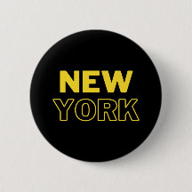Letreiro de Nova York Botão