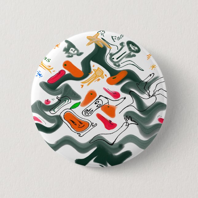 Bóton Redondo 5.08cm let's dance (Frente)