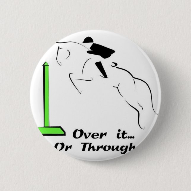 Bóton Redondo 5.08cm ligação em ponte (Frente)