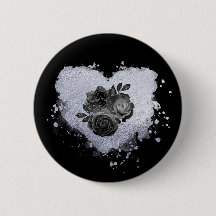 *~* Lilac Flores Iridescentes do Coração Mulheres 