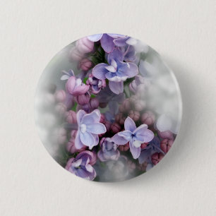Bóton Redondo 5.08cm Lilac florescendo
