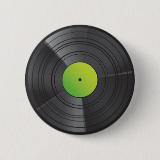 Bóton Redondo 5.08cm Limão do botão do vinil