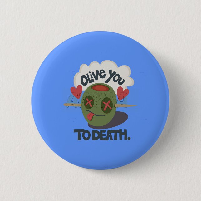 Bóton Redondo 5.08cm Linda Legal, adoro Arte Africana (Frente)