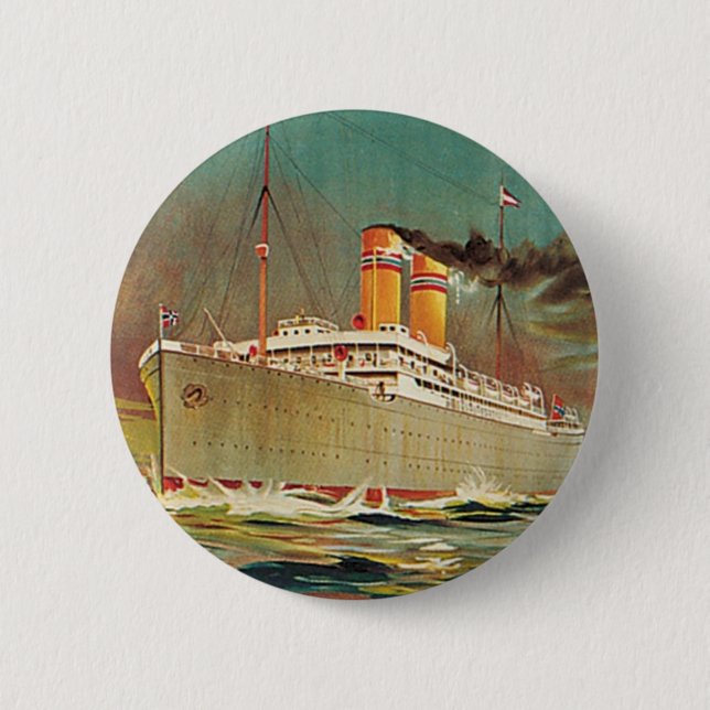 Bóton Redondo 5.08cm Linha americana norueguesa (Frente)