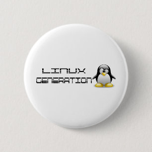 Bóton Redondo 5.08cm LinuxGeneration