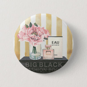 Bóton Redondo 5.08cm Livro de forma grande selvagem de Apple -