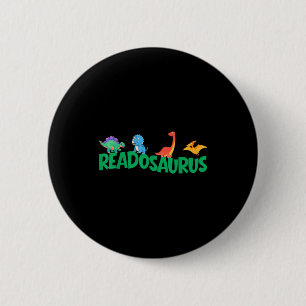Bóton Redondo 5.08cm Livro engraçado readosaurus livros de dinossauro b