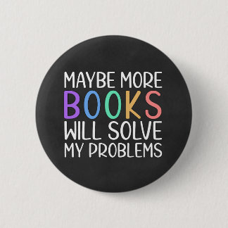 Bóton Redondo 5.08cm Livros Solucionam Problemas
