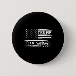Bóton Redondo 5.08cm Lixo Da Equipe Para Trump 2024