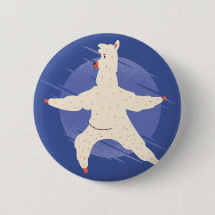 Bóton Redondo 5.08cm Llama Yoga