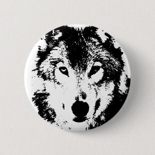 Bóton Redondo 5.08cm Lobo