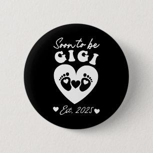 Bóton Redondo 5.08cm Logo Ser Dia de as mães Gigi 2025 Da Primeira Vez 
