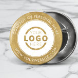Bóton Redondo 5.08cm Logotipo da empresa personalizado Marketing corpor<br><div class="desc">Crie seu próprio pino personalizado do botão de reversão com o logotipo da sua empresa e a mensagem de marca personalizada ou informações de contato. Este é um botão de distribuição de promocionais para marketing de seus negócios em shows de comércio, conferências e outros eventos da empresa. Você pode mudar...</div>