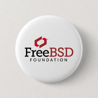 Bóton Redondo 5.08cm Logotipo da fundação de FreeBSD