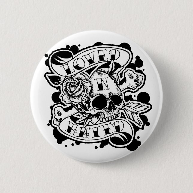 Bóton Redondo 5.08cm Logotipo de LNH (Frente)