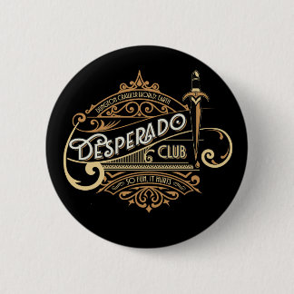 Bóton Redondo 5.08cm Logotipo do Clube Desperado Dungeon Crawler World: