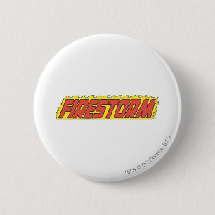 Bóton Redondo 5.08cm Logotipo do Firestorm