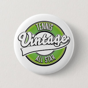 Bóton Redondo 5.08cm logotipo Tênis Vintage All star