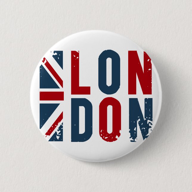 Bóton Redondo 5.08cm Londres (Frente)