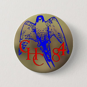 Bóton Redondo 5.08cm Los 1984 Banos
