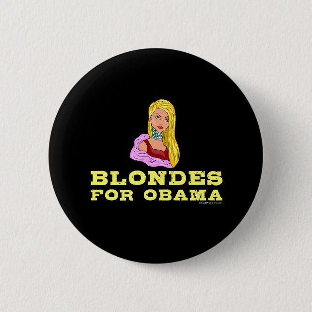 Bóton Redondo 5.08cm Louros para o botão de Obama (Frente)
