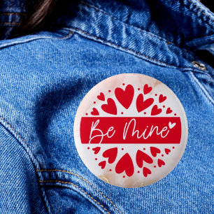 Bóton Redondo 5.08cm Love Struck: Botão do Feliz dia de os namorados- B