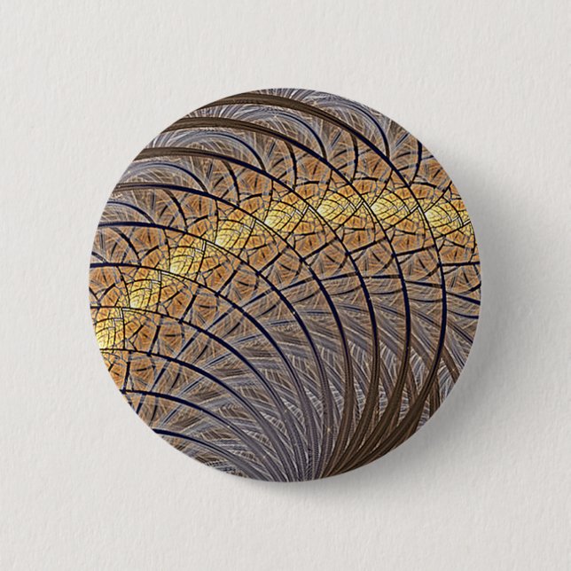 Bóton Redondo 5.08cm Lua quieta do lobo (Frente)