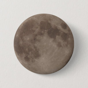 Bóton Redondo 5.08cm Luar lunar satélite da lua