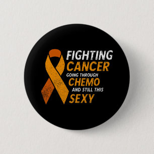 Bóton Redondo 5.08cm Luta contra a leucose cancer