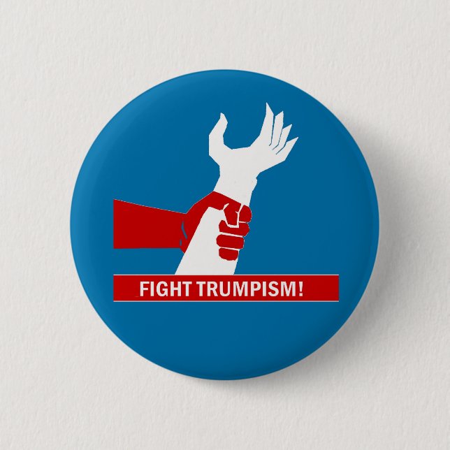 Bóton Redondo 5.08cm Luta Trumpism! (Frente)