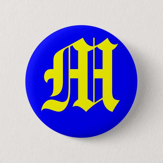 BÓTON REDONDO 5.08CM M - INGLÊS ANTIGO (Frente)