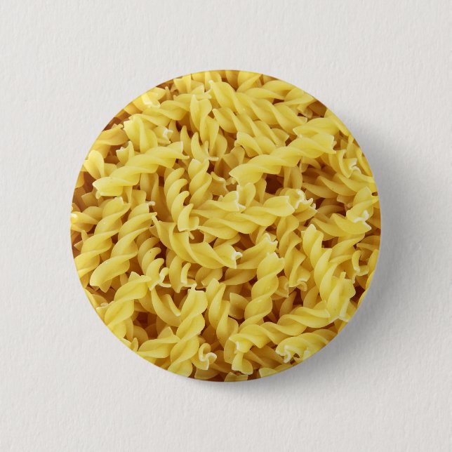 Bóton Redondo 5.08cm Macarrão Fusilli (Frente)