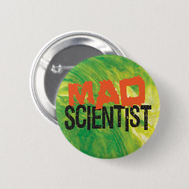 Bóton Redondo 5.08cm Mad Scientist