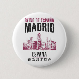 Bóton Redondo 5.08cm Madrid