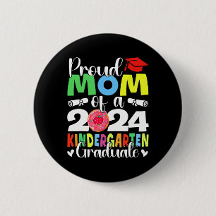 Bóton Redondo 5.08cm Mãe Cl De 2024 Graduação De Formando No Jardim De 