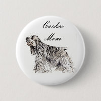 Mãe Cocker, Botão de American Cocker Spaniel
