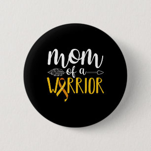Bóton Redondo 5.08cm Mãe De Um Cancer De Infância Guerreiro Leukemia Aw