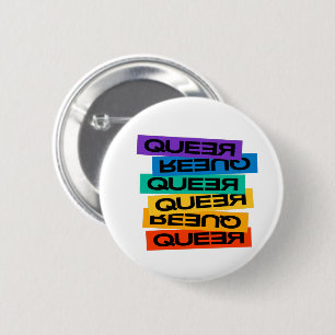 Bóton Redondo 5.08cm Magnet Do Carro. LGBT+Orgulho. Queer.