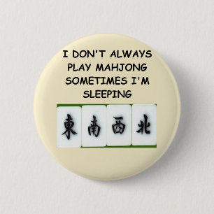 Bóton Redondo 5.08cm mahjong