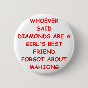 Bóton Redondo 5.08cm mahjong