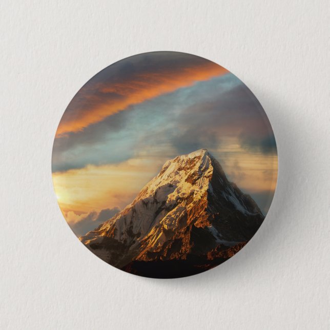 Bóton Redondo 5.08cm Majestade (Frente)