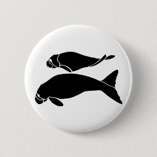 Bóton Redondo 5.08cm Manatees