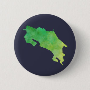 Bóton Redondo 5.08cm Mapa de Costa Rica