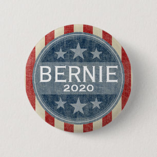Bóton Redondo 5.08cm Máquinas de lixar 2020 de Bernie - bandeira dos