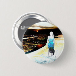 Bóton Redondo 5.08cm Mar dos rubis