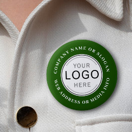 Bóton Redondo 5.08cm Marca da empresa de logotipo Foto mínima moderna
