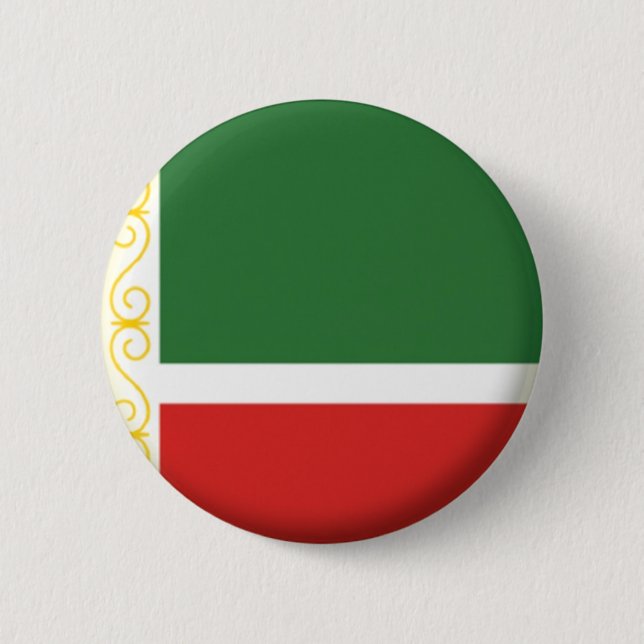 BÓTON REDONDO 5.08CM MARCA NOVA! - CRACHÁ CHECHEN REPÚBLICA PINBACK (Frente)