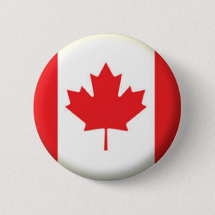 BÓTON REDONDO 5.08CM MARCA NOVA! - CRACHÁ DE PIN TRASEIRO DO CANADÁ