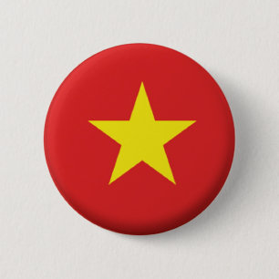 BÓTON REDONDO 5.08CM MARCA NOVA! - CRACHÁ TRASEIRO DO PIN DO VIETNAME