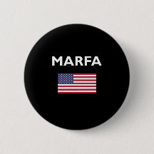 Marfa Texas EUA American Flag Dark Color